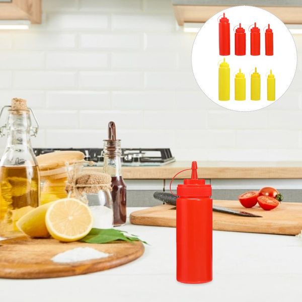storage bottles & jars 8pcs ketchup squeeze practical baking tools sauce dispensers
storage bottles & jars 8pcs ketchup squeeze practical baking tools sauce dispensers