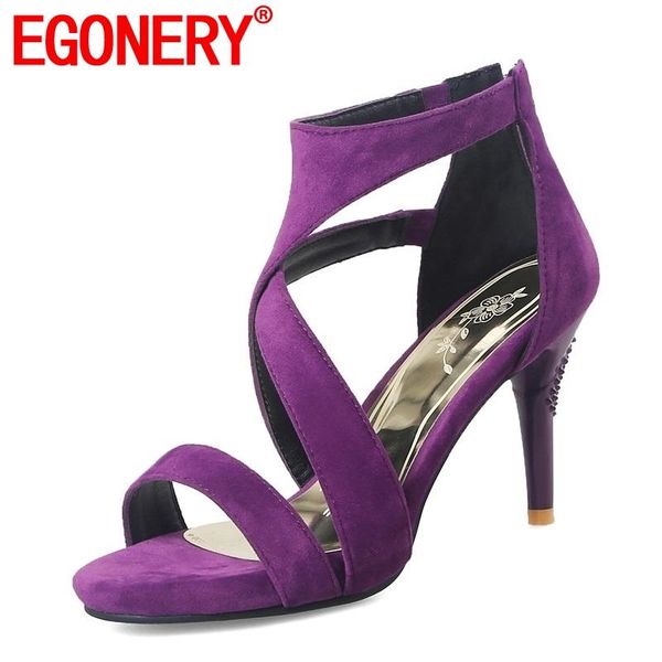 summer fashion faux suede open toe women sandals outside super high thin heels zip plus size shoes, Black
summer fashion faux suede open toe women sandals outside super high thin heels zip plus size shoes, Black