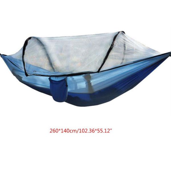 1-2 person portable outdoor hammock with mosquito net parachute camping hanging sleeping bed swing t5eb camp furniture
1-2 person portable outdoor hammock with mosquito net parachute camping hanging sleeping bed swing t5eb camp furniture