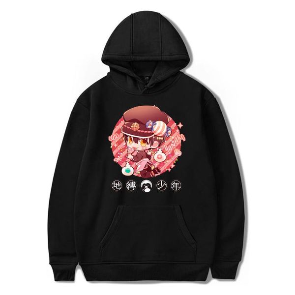 men's hoodies & sweatshirts kawaii toilet bound hanako kun anime clothes cartoon manga men women winter harajuku oversized long sleeve, Black 
men's hoodies & sweatshirts kawaii toilet bound hanako kun anime clothes cartoon manga men women winter harajuku oversized long sleeve, Black