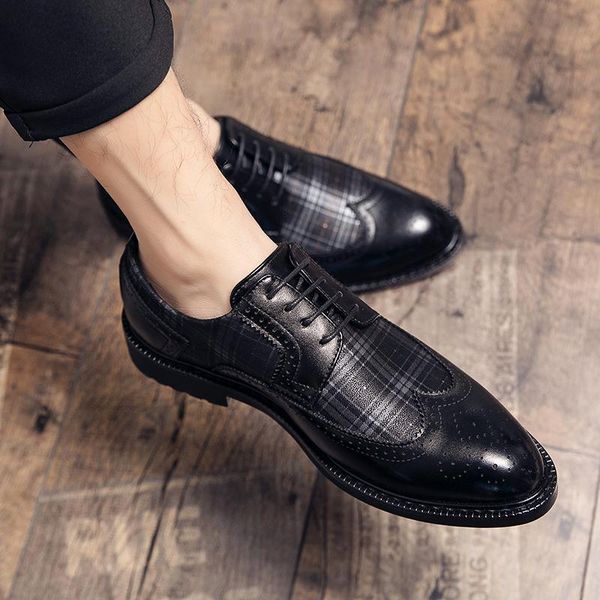 dress shoes chaussure home men's handmade pu black lace up derby low heel fashion classic all pair casual big eur46
dress shoes chaussure home men's handmade pu black lace up derby low heel fashion classic all pair casual big eur46