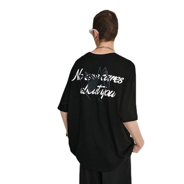 men's t-shirts star actual shooting models 2021 spring and summer european american tide brand letters printed loose, White;black
men's t-shirts star actual shooting models 2021 spring and summer european american tide brand letters printed loose, White;black