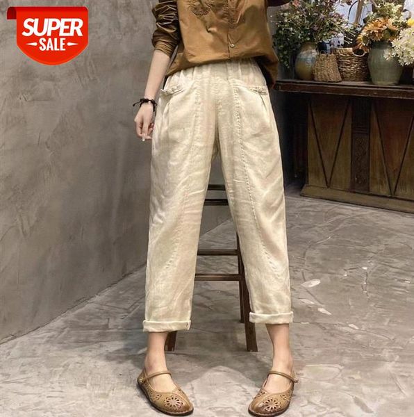 li zhiqi literary linen loose straight leg retro high waist casual buckle pocket harlan nine-point pants female 110404 #fb2p, Black;gray
li zhiqi literary linen loose straight leg retro high waist casual buckle pocket harlan nine-point pants female 110404 #fb2p, Black;gray
