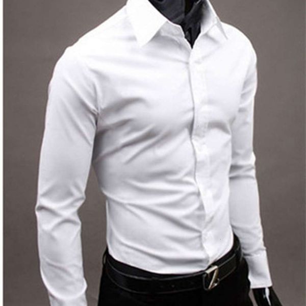 men's casual shirts shirtmen's wear is available all year round solid candy color dress long sleeve men's shirt fashion yj1z, White;black
men's casual shirts shirtmen's wear is available all year round solid candy color dress long sleeve men's shirt fashion yj1z, White;black