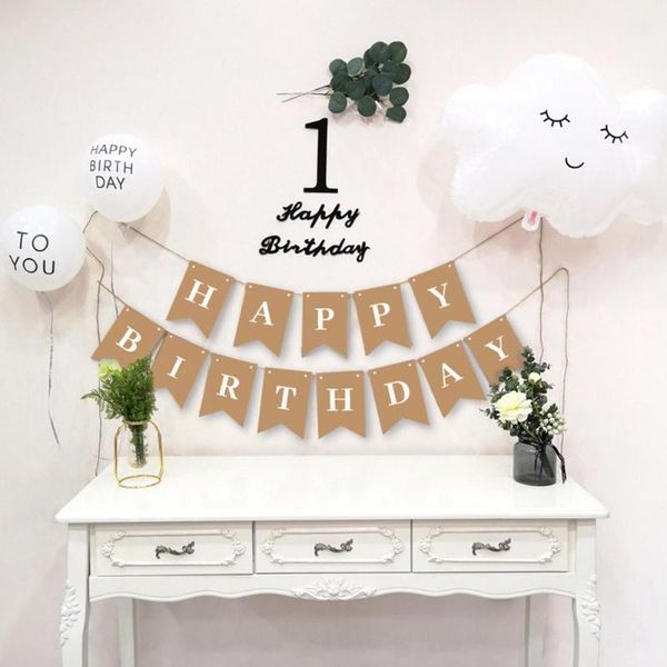 party decoration happy birthday kraft paper banner happybirthday balloon fishtail garland white flag bunting decor v9p9
party decoration happy birthday kraft paper banner happybirthday balloon fishtail garland white flag bunting decor v9p9
