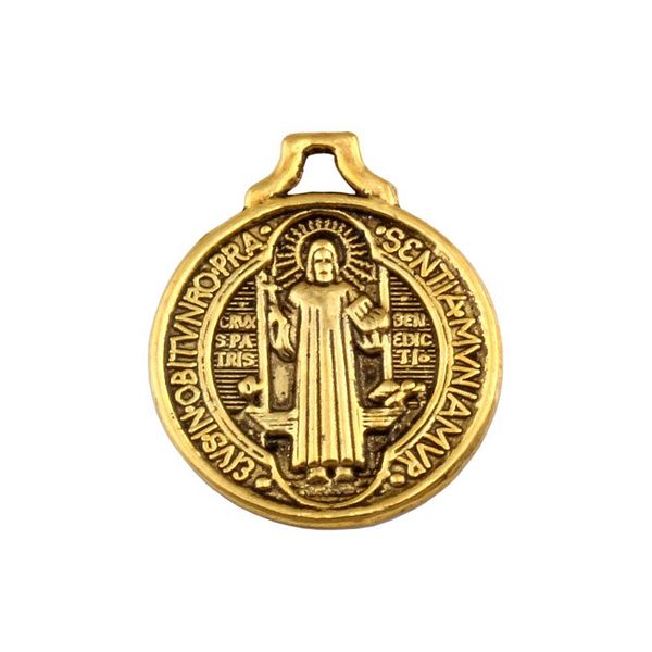 100pcs ancient gold benedict medal charms pendants for jewelry making bracelet necklace diy accessories 18 x21.5mm a-114*, Bronze;silver
100pcs ancient gold benedict medal charms pendants for jewelry making bracelet necklace diy accessories 18 x21.5mm a-114*, Bronze;silver