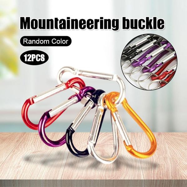 cords, slings and webbing 12pcs 5# aluminum carabiner without lock gourd type spring snap hook key ring 4.7cm mixed color fea889
cords, slings and webbing 12pcs 5# aluminum carabiner without lock gourd type spring snap hook key ring 4.7cm mixed color fea889