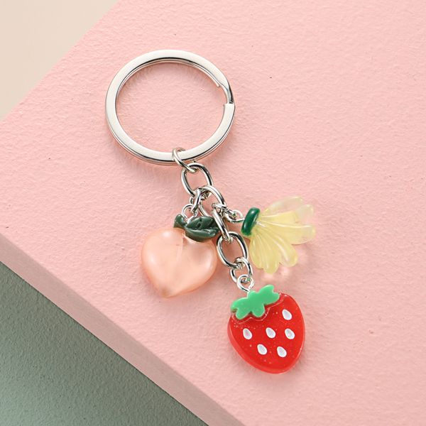 cute fruit keychain resin key ring peach banana orange avocado key chain for women girls car hanging gifts diy jewelry handmade, Silver
cute fruit keychain resin key ring peach banana orange avocado key chain for women girls car hanging gifts diy jewelry handmade, Silver