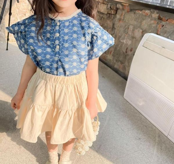retail 2021 baby girls summer fashion sets, printed solid skirts wholesale 2-7t clothing sets, White
retail 2021 baby girls summer fashion sets, printed solid skirts wholesale 2-7t clothing sets, White