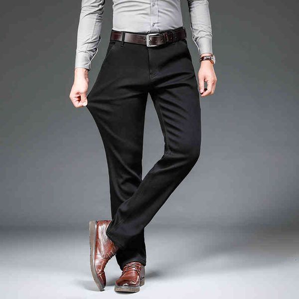 jean classic pure business fit straight black autumn marks men's clothing thin cotton stretch denim jeans, Blue
jean classic pure business fit straight black autumn marks men's clothing thin cotton stretch denim jeans, Blue