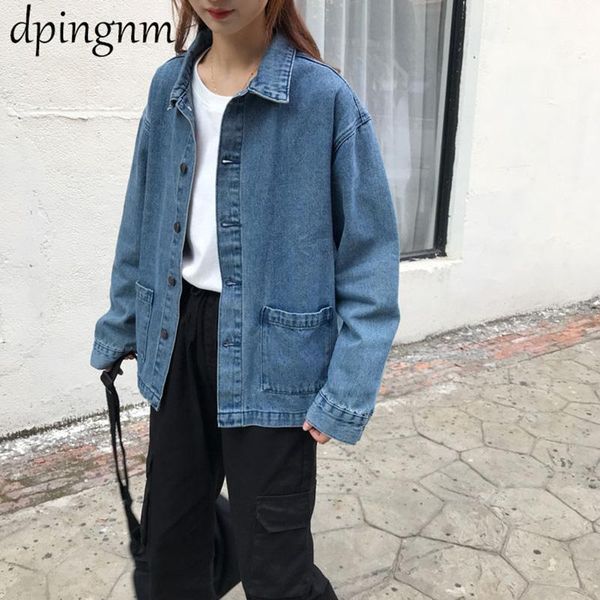women's jackets 2021 women short retro basical jeans jacket coat bleach full sleeves single breast slim denim, Black;brown
women's jackets 2021 women short retro basical jeans jacket coat bleach full sleeves single breast slim denim, Black;brown