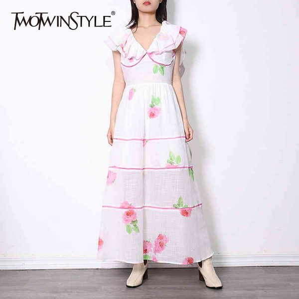 bohemian print patchwork ruffle dress for women v neck sleeveless high waist maxi dresses female new summer fashion 210428, Black;gray
bohemian print patchwork ruffle dress for women v neck sleeveless high waist maxi dresses female new summer fashion 210428, Black;gray
