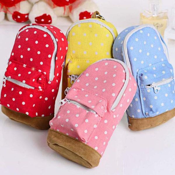 pcs cute korean big capacity canvas backpack dot pencil bags case storage cosmetic women school office stationery
pcs cute korean big capacity canvas backpack dot pencil bags case storage cosmetic women school office stationery
