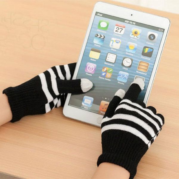 fingerless gloves 2021 woman touch screen magic winter man knitted striped solid mittens for mobile phone tablet pad, Blue;gray
fingerless gloves 2021 woman touch screen magic winter man knitted striped solid mittens for mobile phone tablet pad, Blue;gray