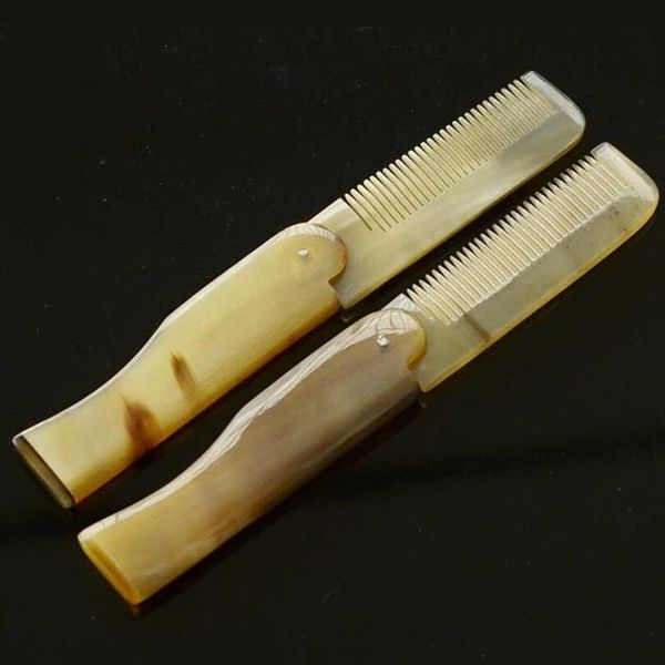 Cheap Combs 1PC Yak Horn Comb Foldable Hair Brush Portable Moustache Beard Comb Pocket Clip Combs Hairdressing Styling Tools Hair Care, Silver
Cheap Combs 1PC Yak Horn Comb Foldable Hair Brush Portable Moustache Beard Comb Pocket Clip Combs Hairdressing Styling Tools Hair Care, Silver