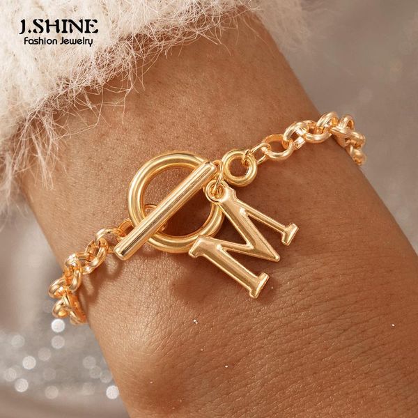 charm bracelets jshine trendy letter m pendant bracelet for women gold color alloy metal ot bar circle link chain bohemia jewelry, Golden;silver
charm bracelets jshine trendy letter m pendant bracelet for women gold color alloy metal ot bar circle link chain bohemia jewelry, Golden;silver