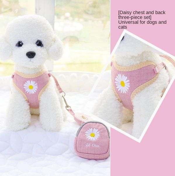 dog collars & leashes solid pink comfortable embroidery belt chest cover teddy pet products
dog collars & leashes solid pink comfortable embroidery belt chest cover teddy pet products