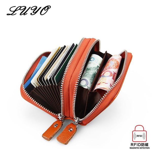 wallets luyo holdings women id card holder genuine leather double zipper ladies case small wallet purse cartera handy female, Red;black
wallets luyo holdings women id card holder genuine leather double zipper ladies case small wallet purse cartera handy female, Red;black