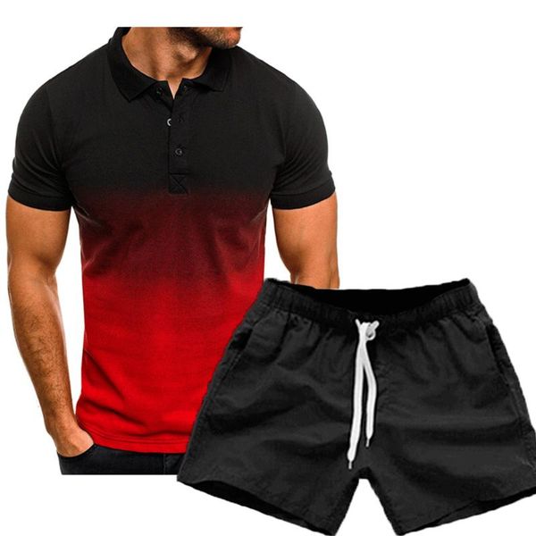 men's tracksuits 2021 casual breathable short-sleeved shorts suit t-shirt 2-piece sportswear can be customized, Gray
men's tracksuits 2021 casual breathable short-sleeved shorts suit t-shirt 2-piece sportswear can be customized, Gray