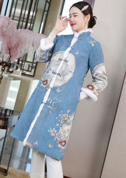 skirt brand long coats winter women vintage jacquard print single breasted casual warm parka overcoats female, White
skirt brand long coats winter women vintage jacquard print single breasted casual warm parka overcoats female, White