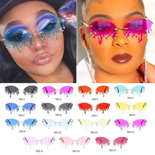 chic wholesale random candy crystal tears sunglasses for women new luxury street party shades in bulk, Black
chic wholesale random candy crystal tears sunglasses for women new luxury street party shades in bulk, Black