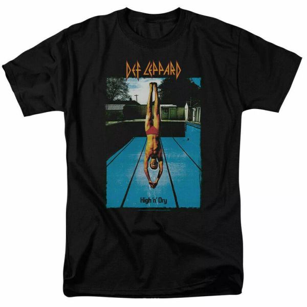 def leppard high n dry t shirt licensed rock n roll music band concert tee black, White;black
def leppard high n dry t shirt licensed rock n roll music band concert tee black, White;black