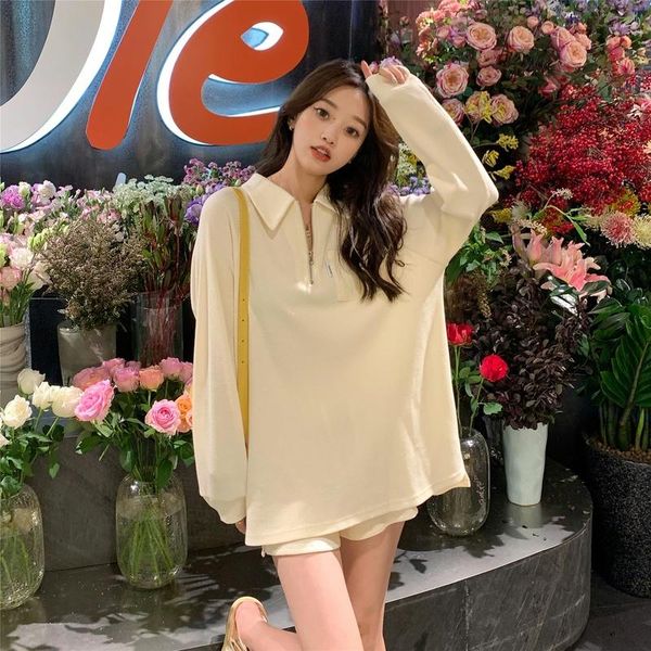 women's tracksuits 2021 clothing fashion collar long sleeve sweatshirts early autumn loose korean shorts two-piece suit women, Gray
women's tracksuits 2021 clothing fashion collar long sleeve sweatshirts early autumn loose korean shorts two-piece suit women, Gray