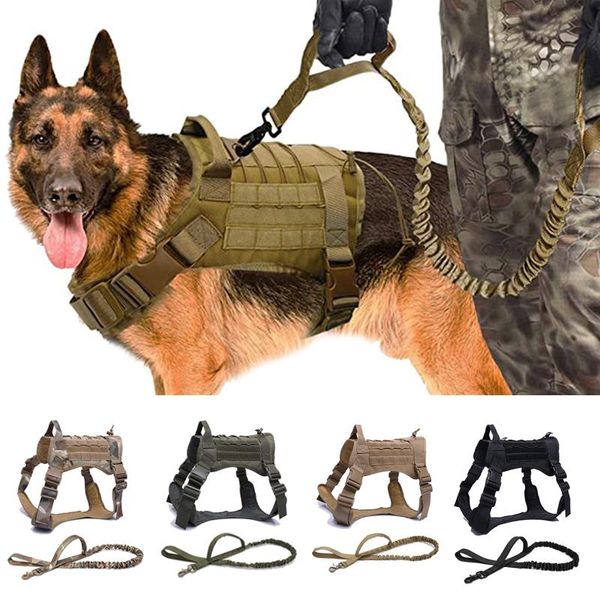 dog collars & leashes tactical harness vest military service leash set molle pet training for medium large dogs german shepherd
dog collars & leashes tactical harness vest military service leash set molle pet training for medium large dogs german shepherd