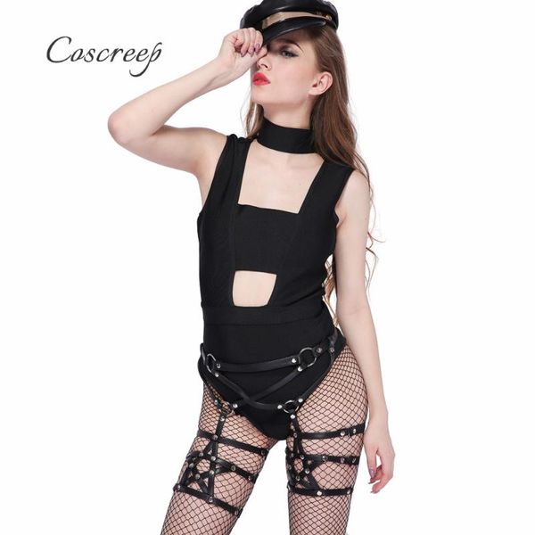 star gothic belts handmade fashoin leather harness body bondage thigh loop waist cincher belt straps garter, Black;brown
star gothic belts handmade fashoin leather harness body bondage thigh loop waist cincher belt straps garter, Black;brown