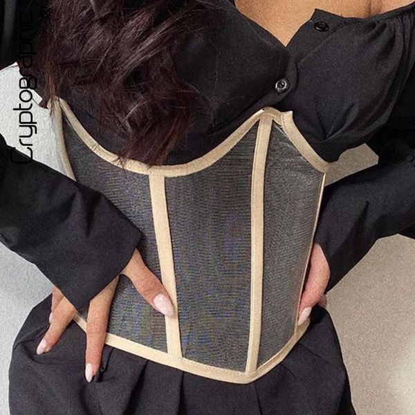 cryptographic chic fashion mesh see through boned underbust corset belt club party cupped cummerbunds push up belts, Black;brown
cryptographic chic fashion mesh see through boned underbust corset belt club party cupped cummerbunds push up belts, Black;brown