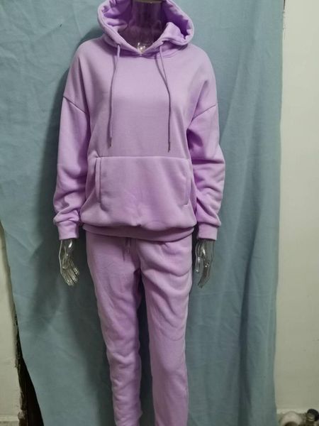 women's tracksuits autumn/winter 2021 sportswear jogging pants thick warm clothes hooded cotton two-piece loose set, Gray
women's tracksuits autumn/winter 2021 sportswear jogging pants thick warm clothes hooded cotton two-piece loose set, Gray