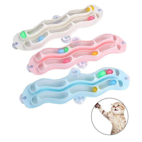 cat toys interactive suction cup track ball pet window adsorption glass plastic sucker funny amusement toy
cat toys interactive suction cup track ball pet window adsorption glass plastic sucker funny amusement toy