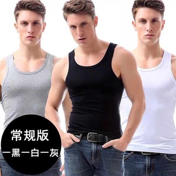 ykbz summer men' cotton slim waistcoat breathable sports vest t-shirt vestbacking youth men' tank close fitting t-shirt elastic, White;black
ykbz summer men' cotton slim waistcoat breathable sports vest t-shirt vestbacking youth men' tank close fitting t-shirt elastic, White;black