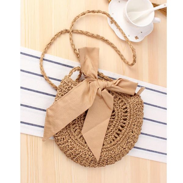 lovely bowknot is worn tassel woven bales manual hook colored small round straw one shoulder female scarves beach bags cross body
lovely bowknot is worn tassel woven bales manual hook colored small round straw one shoulder female scarves beach bags cross body