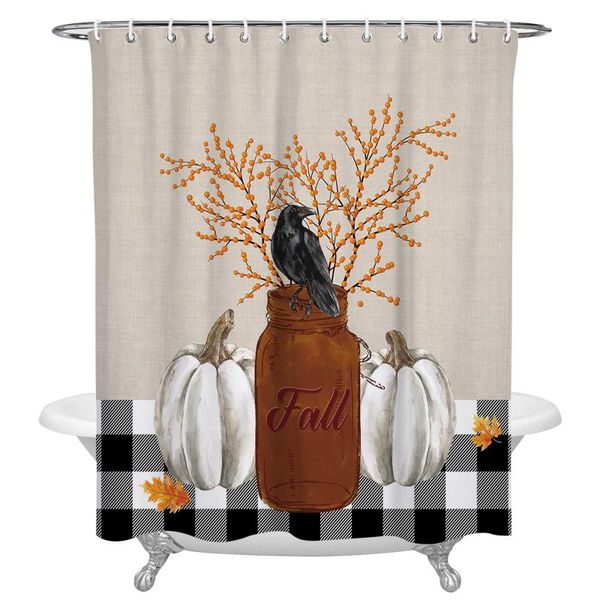 shower curtains thanksgiving pumpkin plaid waterproof retro bathroom decor curtain bath home
shower curtains thanksgiving pumpkin plaid waterproof retro bathroom decor curtain bath home