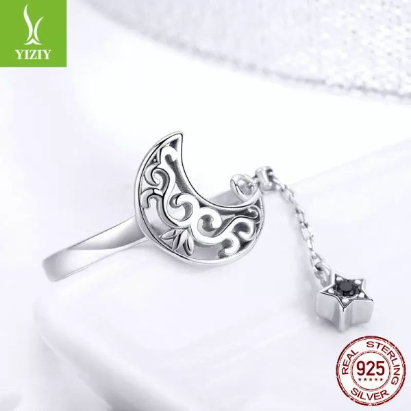 bamoer genuine 925 sterling silver moon and ring star long chain star adjustable finger ring for women sterling silver jewelry scr479 1066 t
bamoer genuine 925 sterling silver moon and ring star long chain star adjustable finger ring for women sterling silver jewelry scr479 1066 t