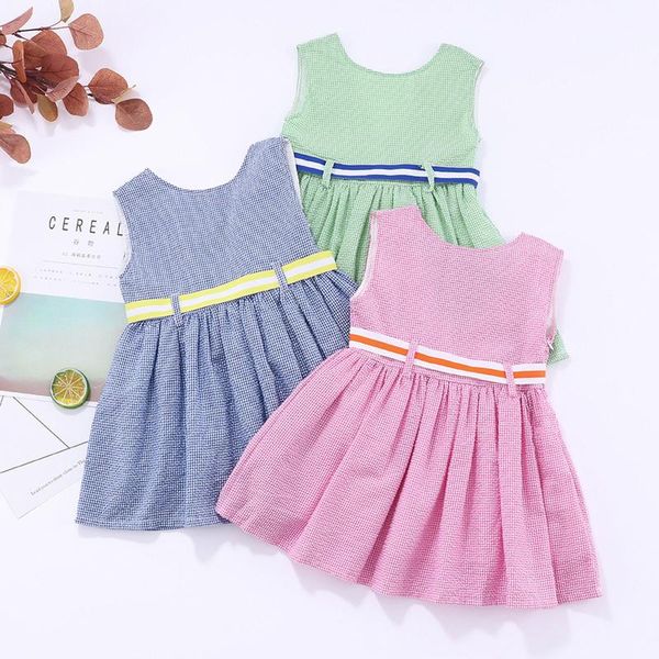 baby girls clothes summer dress 2021 toddler infant clothing sleeveless plaid print princess girl's dresses, Red;yellow
baby girls clothes summer dress 2021 toddler infant clothing sleeveless plaid print princess girl's dresses, Red;yellow