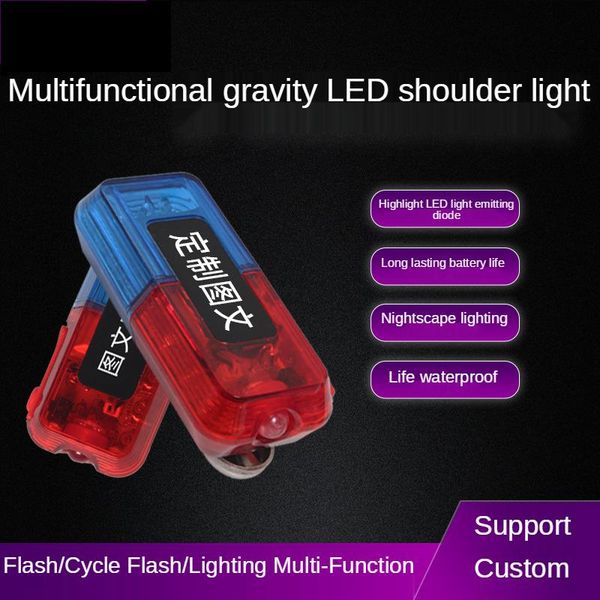 emergency lights shoulder light rechargeable red and blue night warning property security clip flashing sanitation indicator
emergency lights shoulder light rechargeable red and blue night warning property security clip flashing sanitation indicator