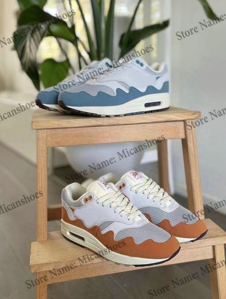 patta x 1 87 monarch aqua noise sports shoes men women the wave metallic silver pure platinum outdoor sport sneakers, White;red
patta x 1 87 monarch aqua noise sports shoes men women the wave metallic silver pure platinum outdoor sport sneakers, White;red
