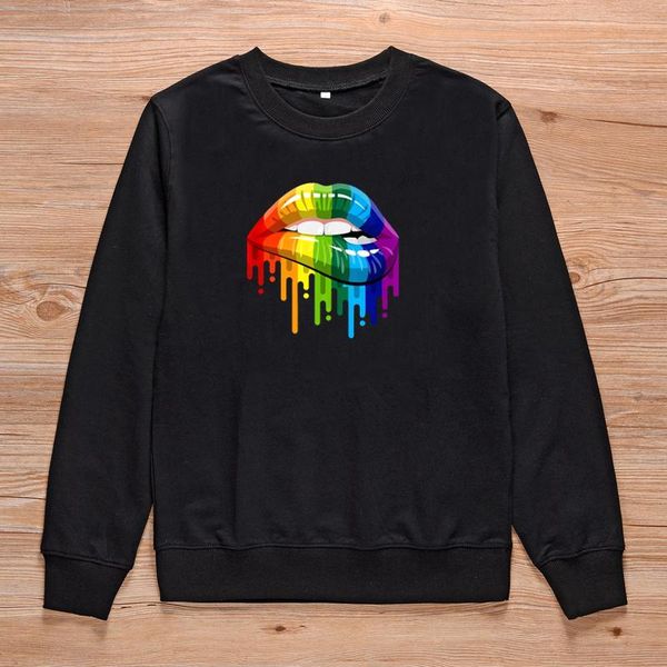 women's hoodies & sweatshirts colored lips cute saweatshirt pullover fashion pure cotton aesthetic graphic jumper casual women o, Black
women's hoodies & sweatshirts colored lips cute saweatshirt pullover fashion pure cotton aesthetic graphic jumper casual women o, Black