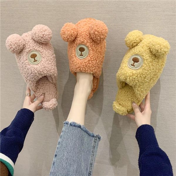 corporis big size 36-45 fashion women slippers casual slingback flats shoes comfortable cute bear fur 2021, Black
corporis big size 36-45 fashion women slippers casual slingback flats shoes comfortable cute bear fur 2021, Black