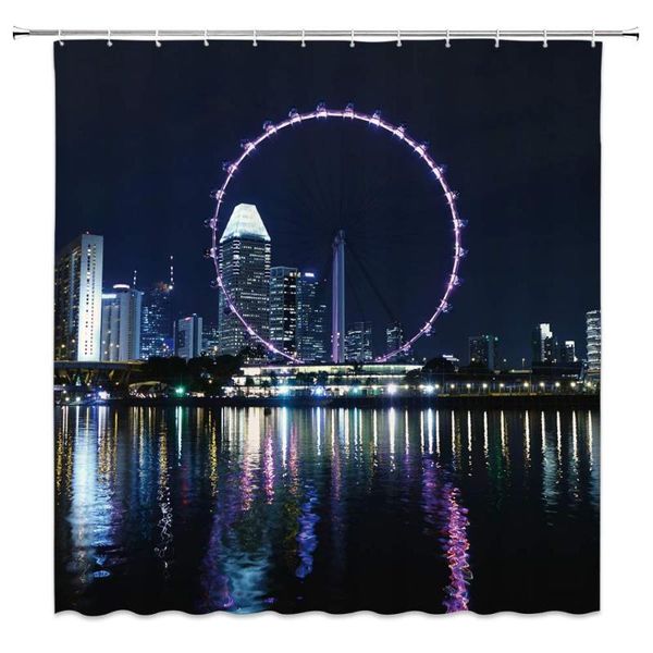 shower curtains ferris wheel curtain decor night scene view city tall building light ocean sea river harbor harbour scenery landscape
shower curtains ferris wheel curtain decor night scene view city tall building light ocean sea river harbor harbour scenery landscape