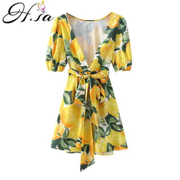 hsa dresses women summer lemon clothes deep v neck boho chic robe femme tunic loose beach streetwear vestidos mini dress 210716, Black;gray
hsa dresses women summer lemon clothes deep v neck boho chic robe femme tunic loose beach streetwear vestidos mini dress 210716, Black;gray