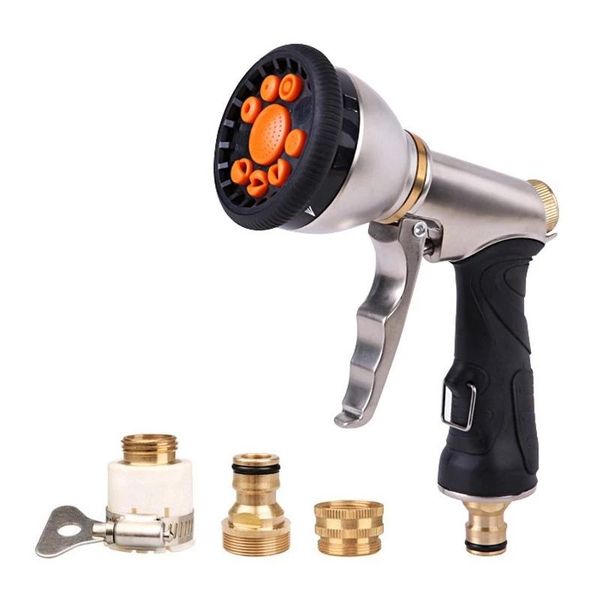 high pressure water gun garden hose nozzle mutifunctional household watering car wash spray drop accessories equipments
high pressure water gun garden hose nozzle mutifunctional household watering car wash spray drop accessories equipments
