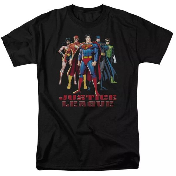 Justice League of America In League T-Shirt DC Comics Sizes S-3X NEW, White;black
Justice League of America In League T-Shirt DC Comics Sizes S-3X NEW, White;black