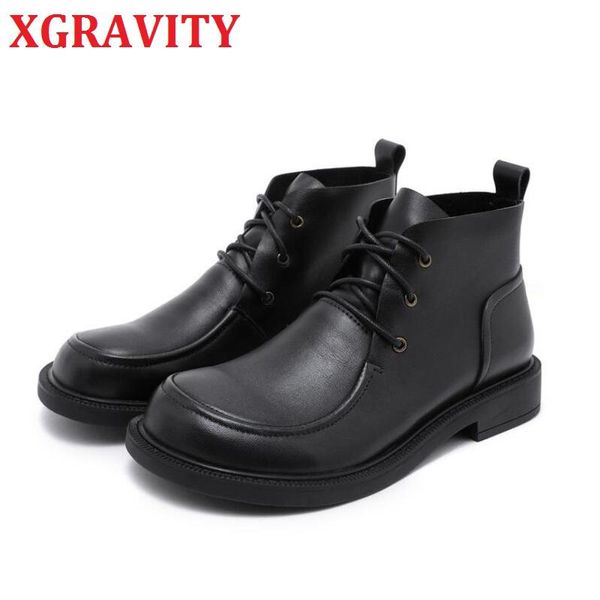 boots xgravity s159 big toe women fashion cow genuine leather autumn shoes female woman hand-mode ladies, Black
boots xgravity s159 big toe women fashion cow genuine leather autumn shoes female woman hand-mode ladies, Black