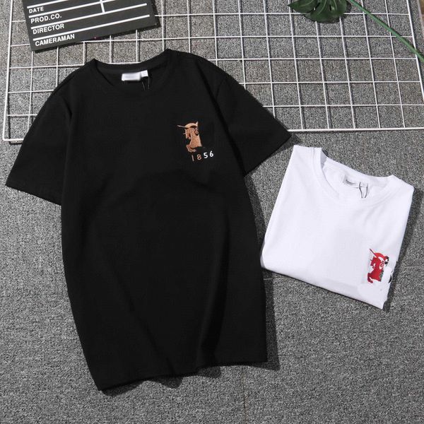 luxury brand t shirt and polos 2021 summer new b family round neck t-shirt simple short sleeve embroidery pattern, White
luxury brand t shirt and polos 2021 summer new b family round neck t-shirt simple short sleeve embroidery pattern, White