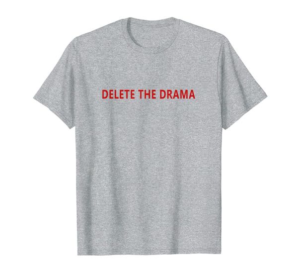 delete the drama t-shirt, White;black
delete the drama t-shirt, White;black