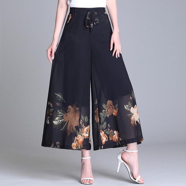 women's pants & capris 2021 summer women loose printed high waist drawstring wide leg female vintage beach ankle-length trousers size 4, Black;white
women's pants & capris 2021 summer women loose printed high waist drawstring wide leg female vintage beach ankle-length trousers size 4, Black;white