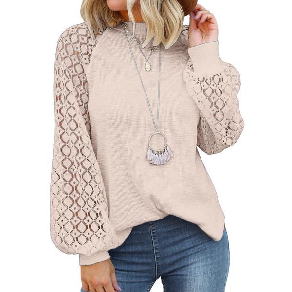 women's blouses & shirts women long puff sleeve casual hollow female elegant lace crochet crewneck office lady 2021 fashion blusas, White
women's blouses & shirts women long puff sleeve casual hollow female elegant lace crochet crewneck office lady 2021 fashion blusas, White